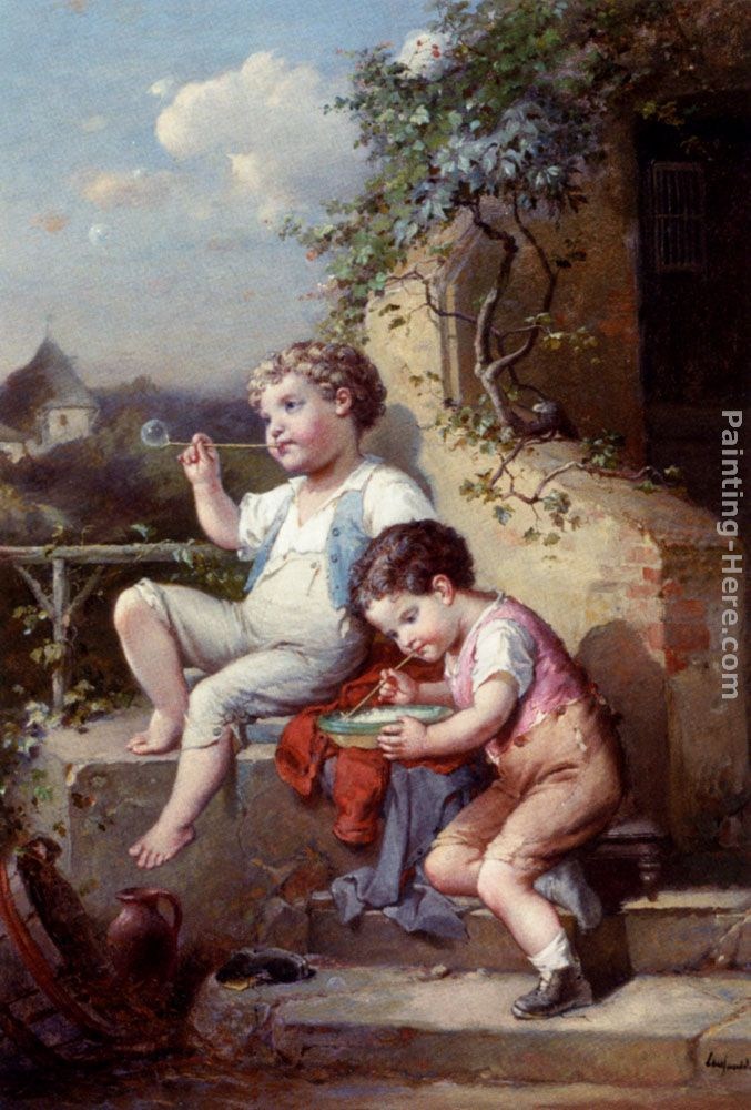 Francois-Louis Lanfant de Metz Soap Bubbles And Reading About Fashion (Pic 2)